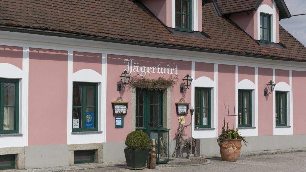 Gasthof Jaegerwirt Hotel Au an der Donau Bagian luar foto